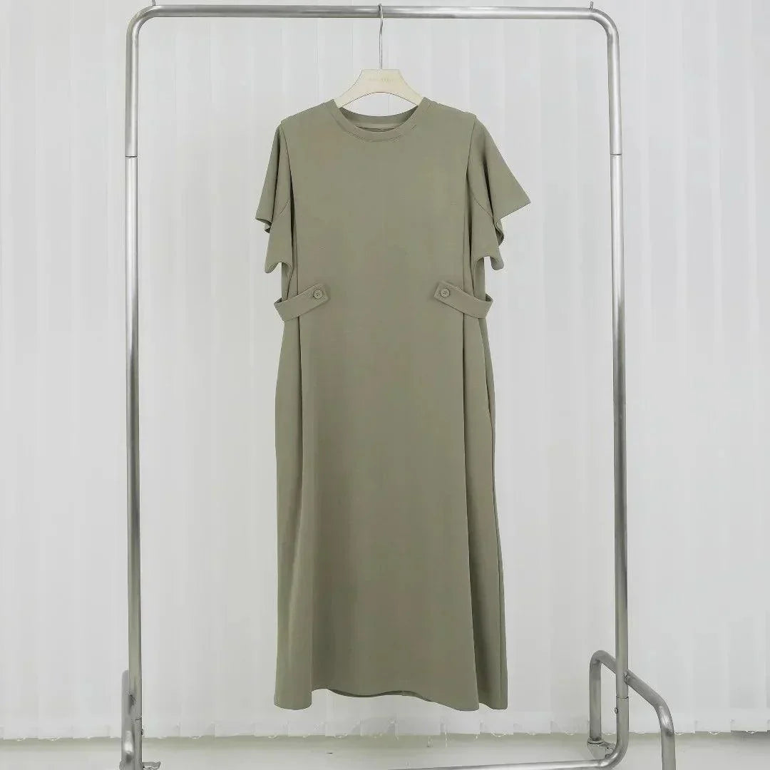 Vestido Despojado Alice™ em Algodão Soft  / Caimento Soltinho e Conforto para o seu Dia a Dia!