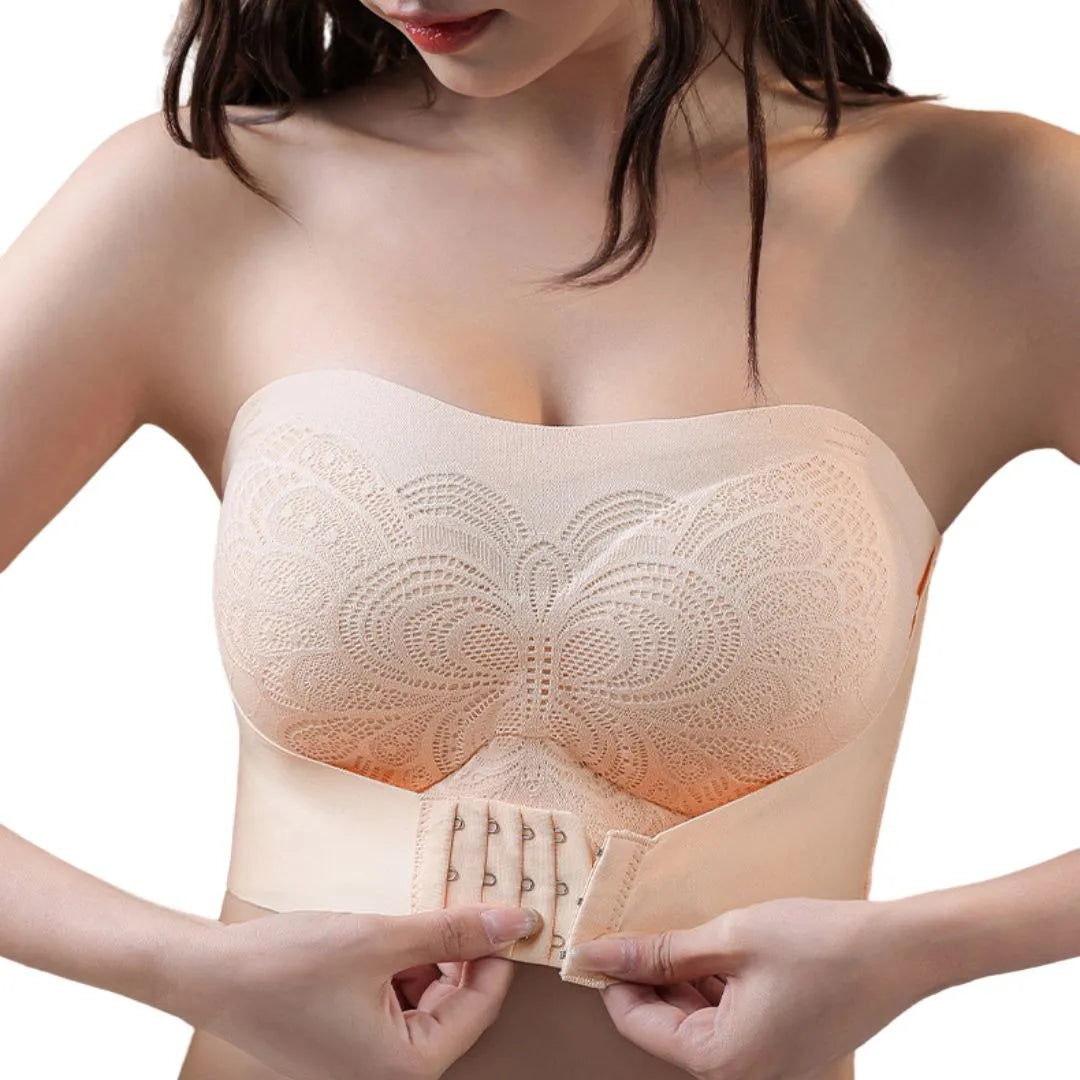 Sutiã Ultra Sustentação Com Efeito Silicone Elisa 360º