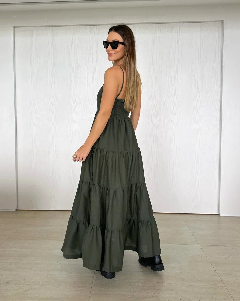 Vestido Longo Madison + Brinde Exclusivo