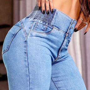 Calça Jeans Flare Modeladora de Cintura Alta [Pague 1 Leve 2]