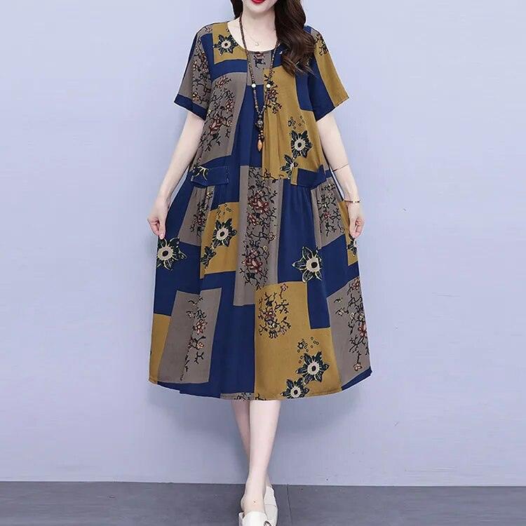 Vestido Soltinho Antonella™ Estilo Barroco / Celebre a Vida com Leveza e Estilo!