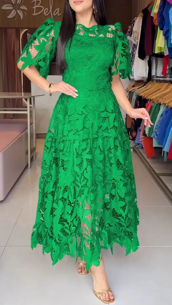 Vestido Feminino de Renda Anaju