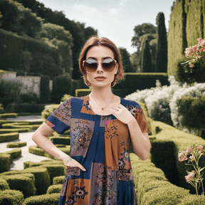 Vestido Soltinho Antonella™ Estilo Barroco / Celebre a Vida com Leveza e Estilo!